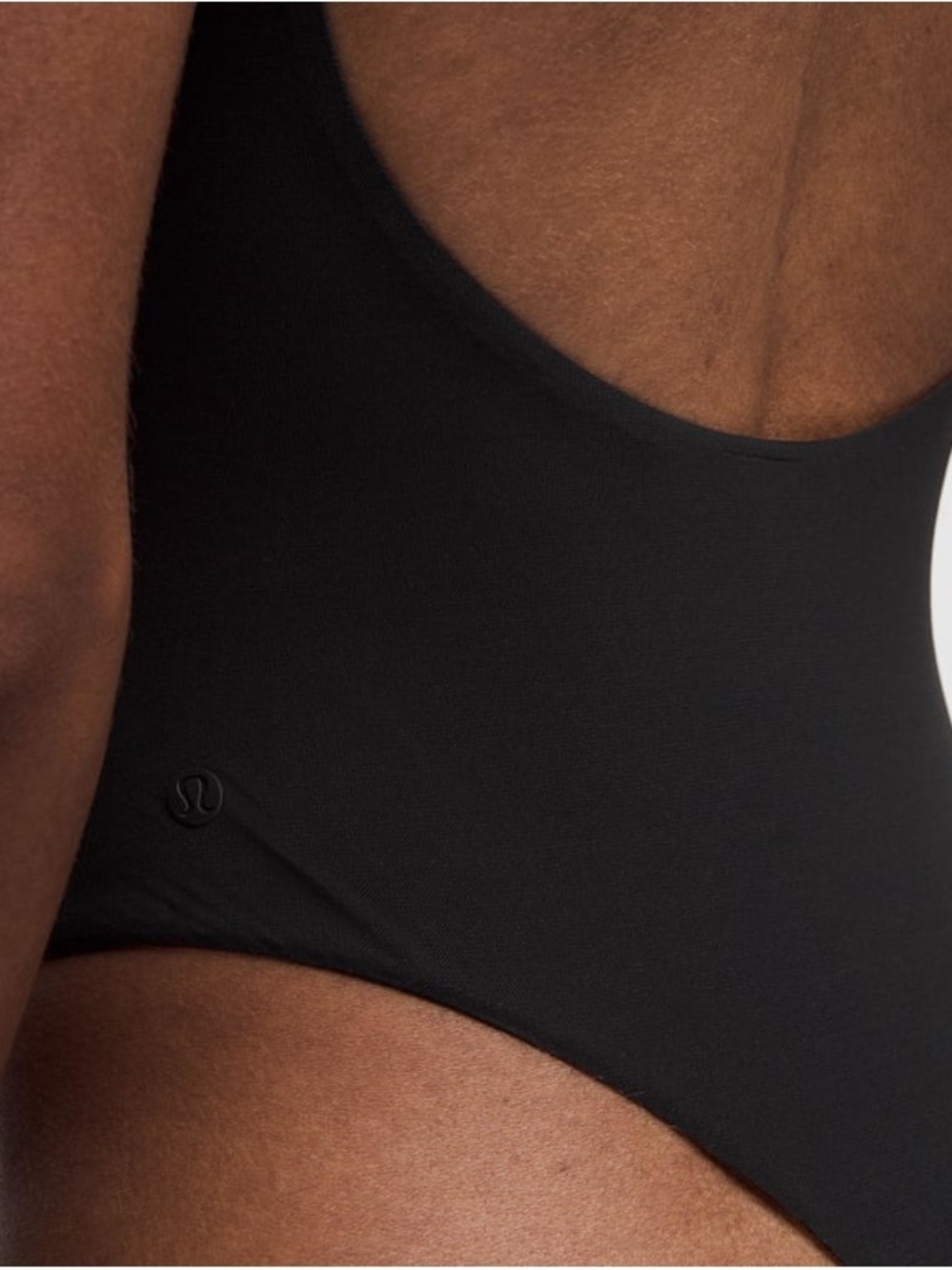 Lululemon Wundermost Mesh Low-Scoop-Back Bodysuit features a size large - Picture 3 of 8